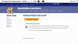 Login - Canon-McMillan School District