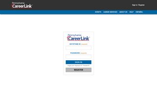 PA CareerLink® - Sign in