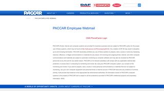 PACCAR Employee Webmail