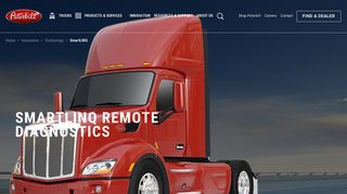 SmartLINQ | Technology | Peterbilt Trucks | Peterbilt Motors Company