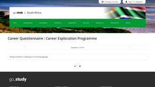 Questionnaire - Career Guidance Resources, Occupation & Study ...