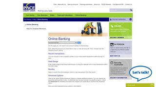 PACE Credit Union - Online Banking