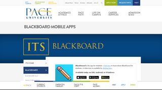 Blackboard Mobile Apps | PACE UNIVERSITY