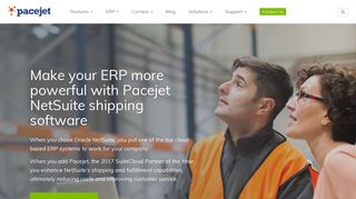 NetSuite Shipping Software with Pacejet Cloud-Based Solution