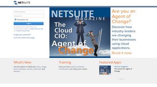 NetSuite - Customer Login