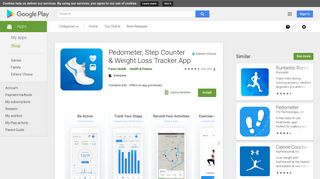 Pedometer, Step Counter & Weight Loss Tracker App - Apps on ...