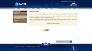 PACER Training - Public Access to Court Electronic Records
