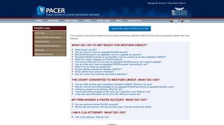 PACER - NextGen Questions and Answers