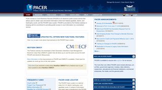 Public Access to Court Electronic Records (PACER)