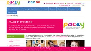 Membership | PACEY
