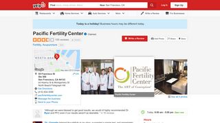 Pacific Fertility Center - 105 Reviews - Fertility - 55 Francisco St, North ...