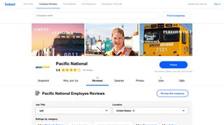 Working at Pacific National: Employee Reviews | Indeed.com