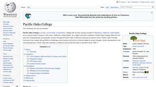 Pacific Oaks College - Wikipedia