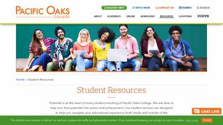 Student Services and Resources | Pacific Oaks College