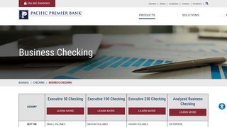 Business Checking Accounts | Pacific Premier Bank | Irvine, CA ...