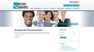 Employment Docs - Pacific Staffing
