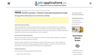 PacSun Interview Questions & How to Get a Job Tips