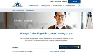 Personal Banking - Pacific Western Bank
