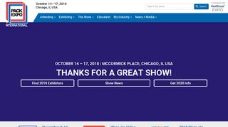 PACK EXPO International | Packaging Trade Show Chicago 2018