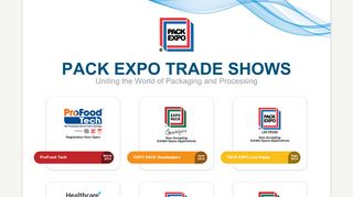 PMMI PACK EXPO Trade Shows