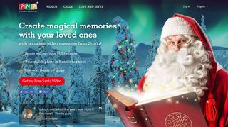 Portable North Pole: Personalized Santa Video Messages and Calls