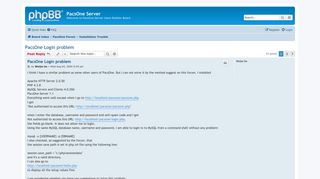 PacsOne Login problem - PacsOne Server