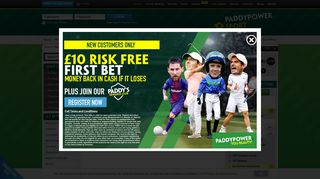 Online Betting & Odds | Bet with Paddy Power Sports