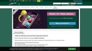 Paddy Power™ Bingo Promos | WEEK OF FREE BINGO