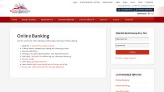 Online Banking - Polish-American Federal Credit Union