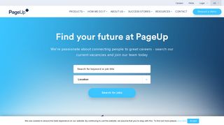 Current Vacancies - Careers - PageUp