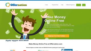 Offer Nation - Make Money Online Free - Best Paid Survey Site
