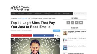 Top 11 Legit Sites That Pay You Just to Read Emails!