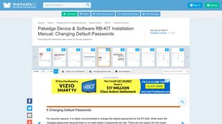 Changing Default Passwords - Pakedge Device & Software RB-KIT ...