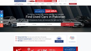 PakWheels: Cars, Used Cars, New Cars, Latest Car Prices and News