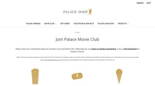 Join the Palace Movie Club - Palace Shop