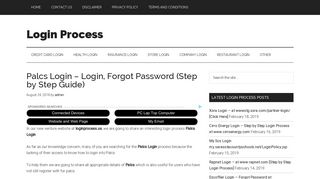 Palcs Login – Login, Forgot Password (Step by Step Guide)