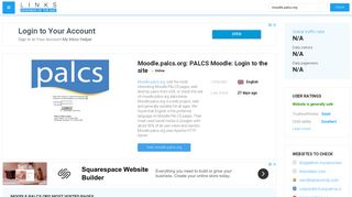 Visit Moodle.palcs.org - PALCS Moodle: Login to the site.
