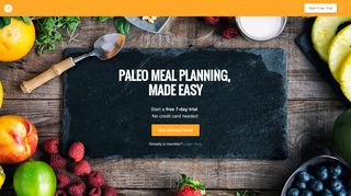 Paleo Leap Meal Planner