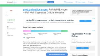 Access prod.pallmallusa.com. PallMallUSA.com – Pall Mall Cigarettes ...