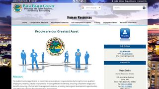 Human Resources Home - Palm Beach County