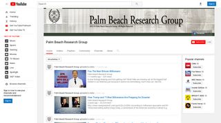 Palm Beach Research Group - YouTube