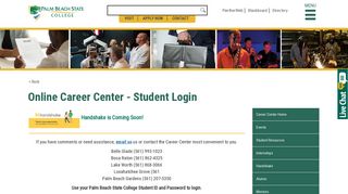 Online Career Center - Student Login - Palm Beach State College