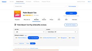 Working at Palm Beach Tan: 143 Reviews about Pay & Benefits ...