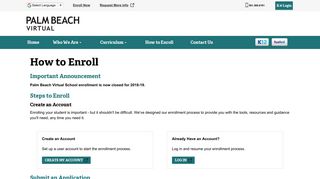 How to Enroll | Palm Beach Virtual School - K12.com