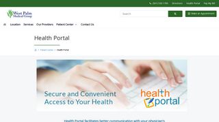 Health Portal | West Palm Medical Group