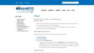 ePayment - Palmetto Coop