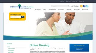 Online Banking | Palmetto Health Credit Union