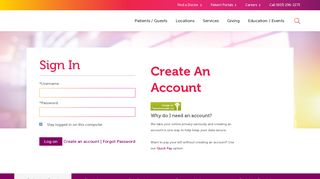 Sign In to Your Account – Prisma Health - Palmetto Health