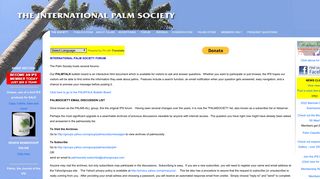 International Palm Society