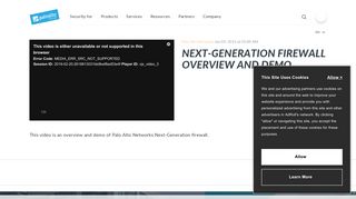 Next-Generation Firewall Overview and Demo - Palo Alto Networks